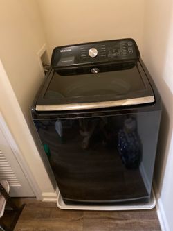 Black Samsung Washer & Dryer Set