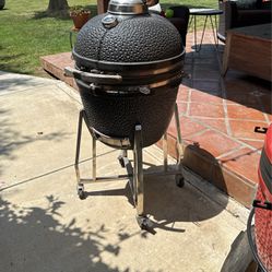 Ceramic Grill 18” BBQ Smoker  $375
