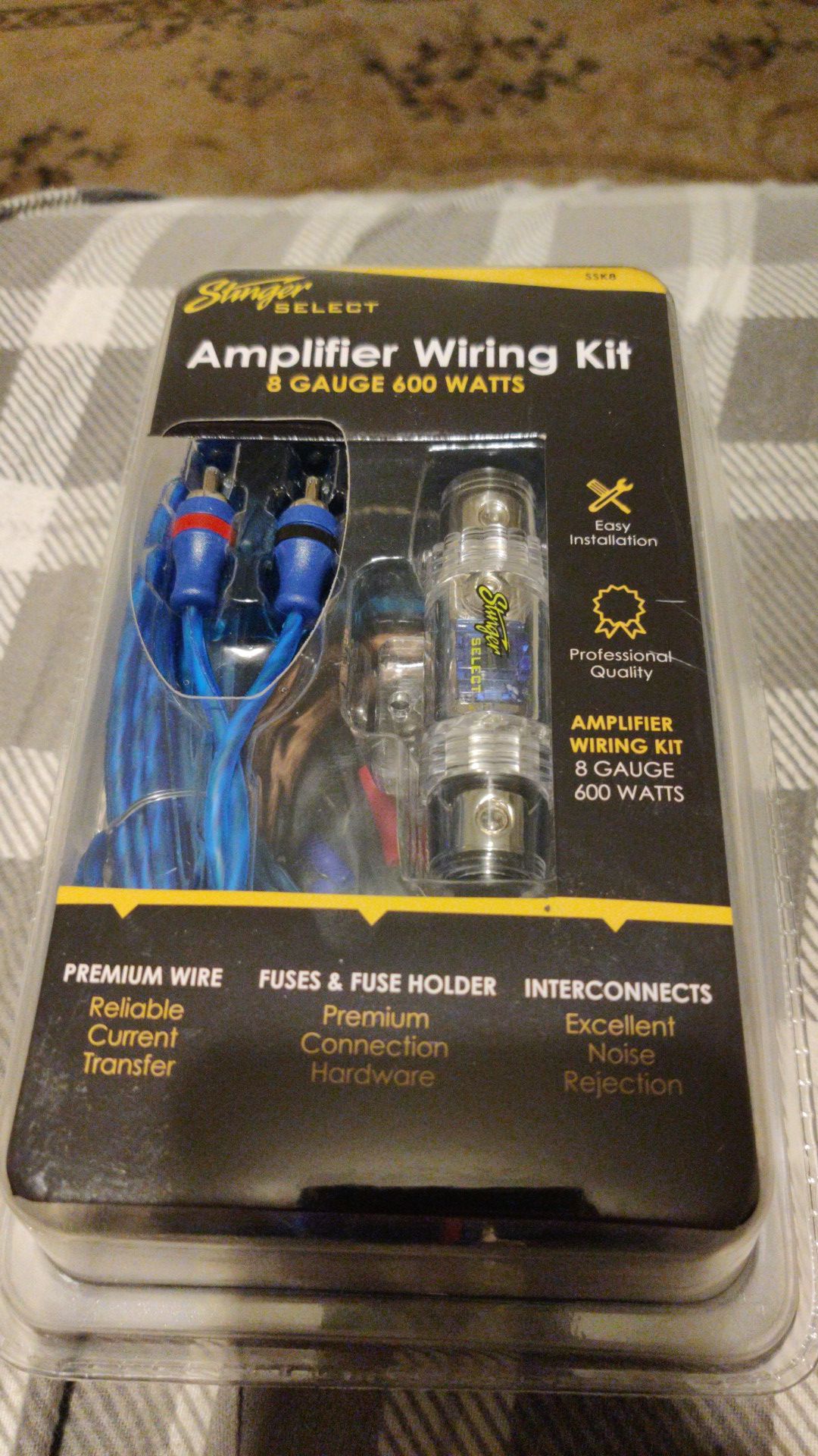 Stinger Select Amplifier wiring kit