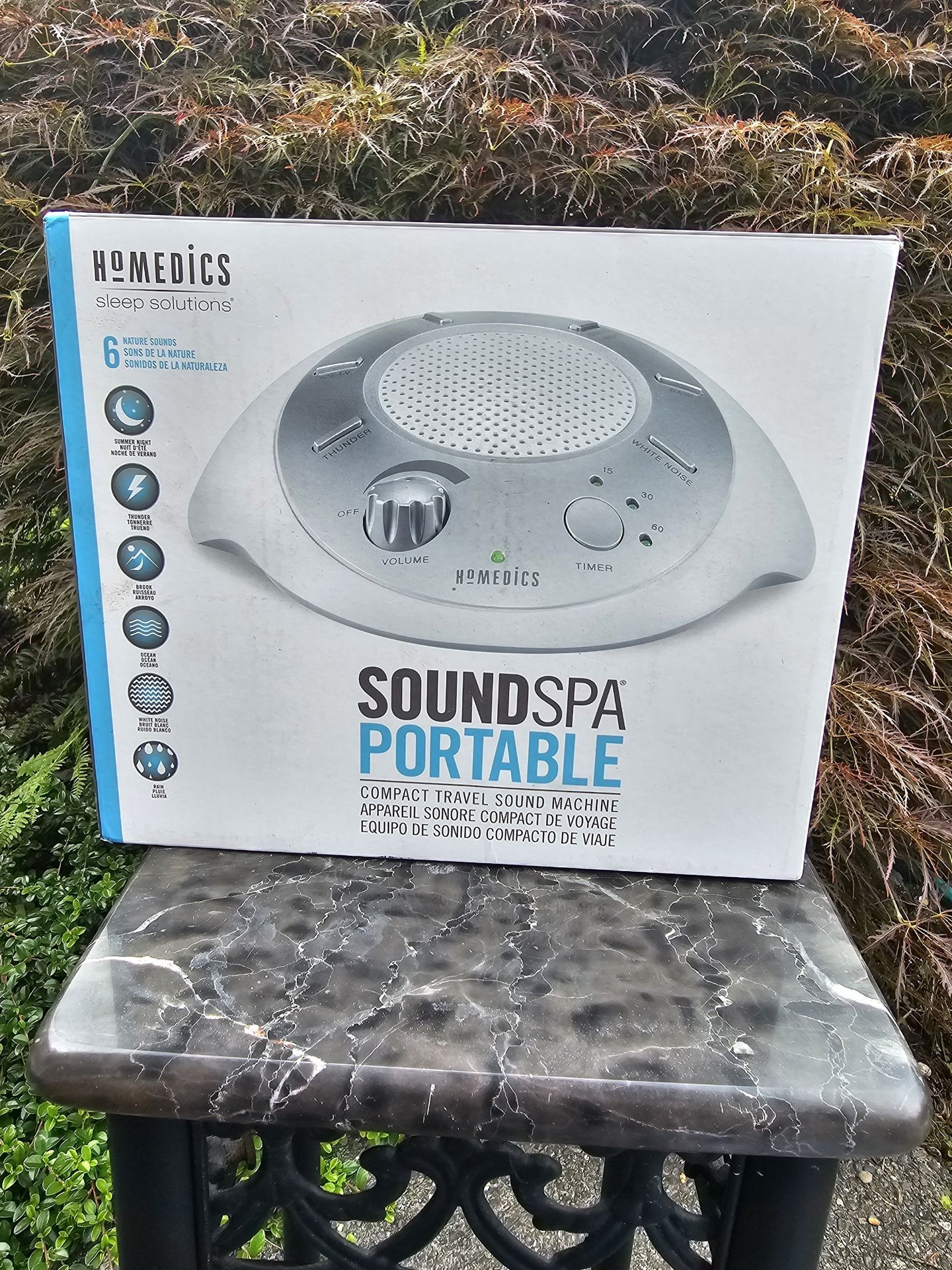 HoMedics SoundSpa Portable Travel Sound Machine