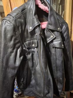 Vented Motorcycle Jacket/wings