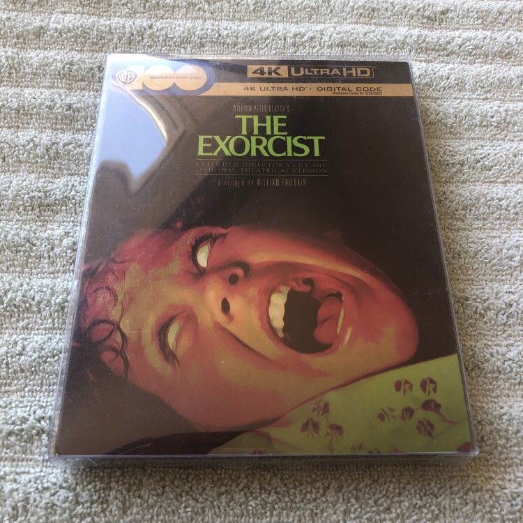 The Exorcist 4K/Blu-Ray With Slipcover And Protective Case