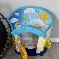 Fisher-Price Baby & Toddler Toy Laugh & Learn Smart Learning Home Playhouse with Lights Sounds & Activities