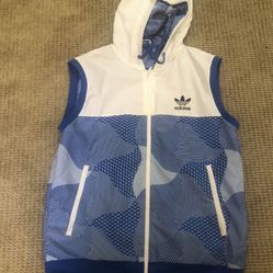 Adidas sleeveless zip hoody, BRAND NEW UNUSED
