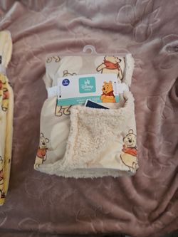 Baby's Winnie The Pooh Blanket 🐻🍯 💛 
