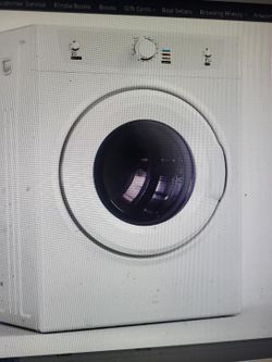 EUHOMY 3.5 Cu.Ft. Portable Clothes Dryer, 1500W Compact Laundry Dryer with Stainles