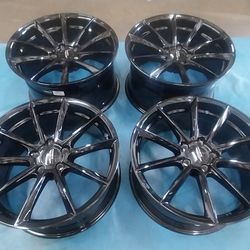 19" Ace Flow Form Supra Wheels Staggered