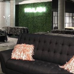 Black Sofa  - Like New 