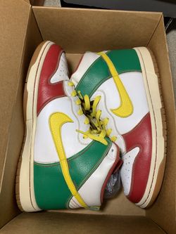 Nike Dunk High 6.0 Rasta Size 10 Used Shoes 