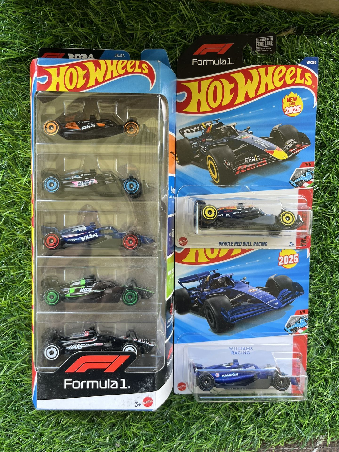 Hot Wheels Formula 1 5 Pack 