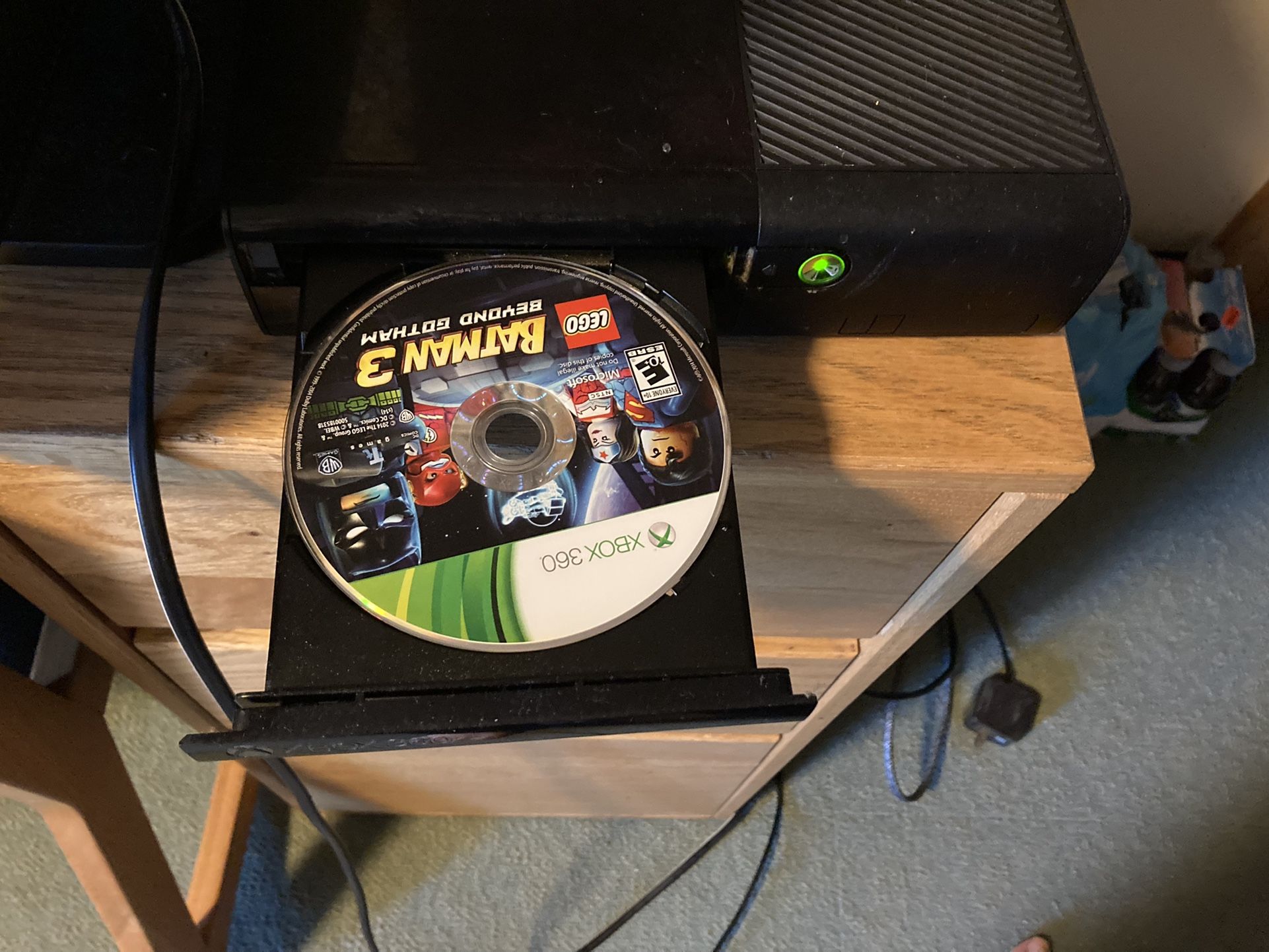 Xbox 360 With Remote And Lego Batman 3