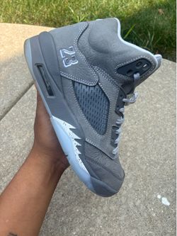 Air Jordan 5 Wolf Grey Size 8 No Box