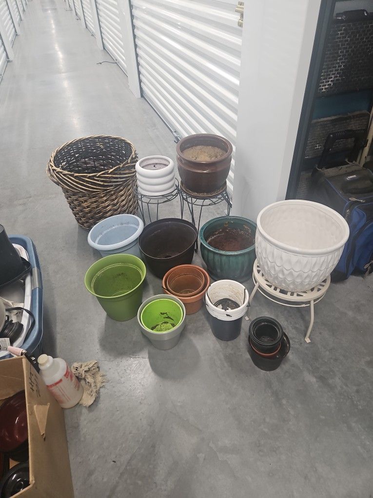 All  Flower  Pot Ceramic Flower Pot Stands Mixed Sizes