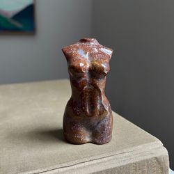 Small Ocean Jasper Lady Carving ( firm on price )