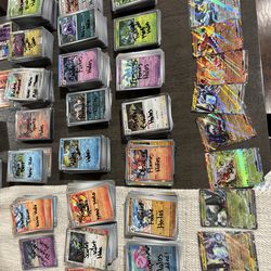 Pokemon Cards Collection BULK Holos included. Over 1,200 cards