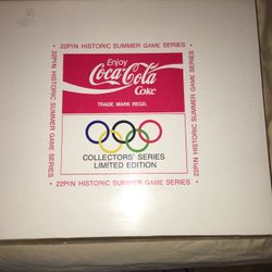 Vintage Collectors Coca Cola Pins