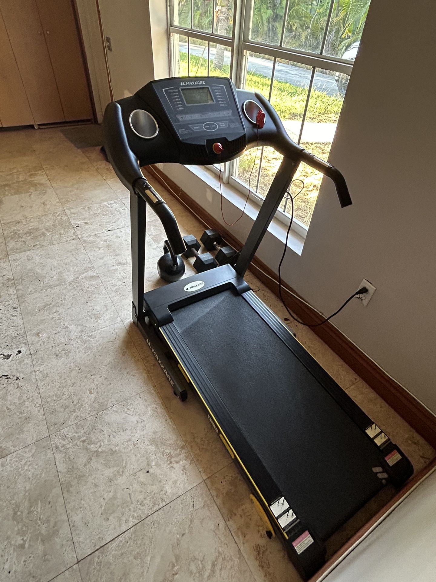 Treadmill And Weights 