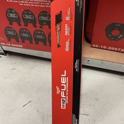 Milwaukee M12 FUEL 12V Lithium-Ion Brushless Cordless 3/8 in. Extended Reach High Speed Ratchet (Tool Only)