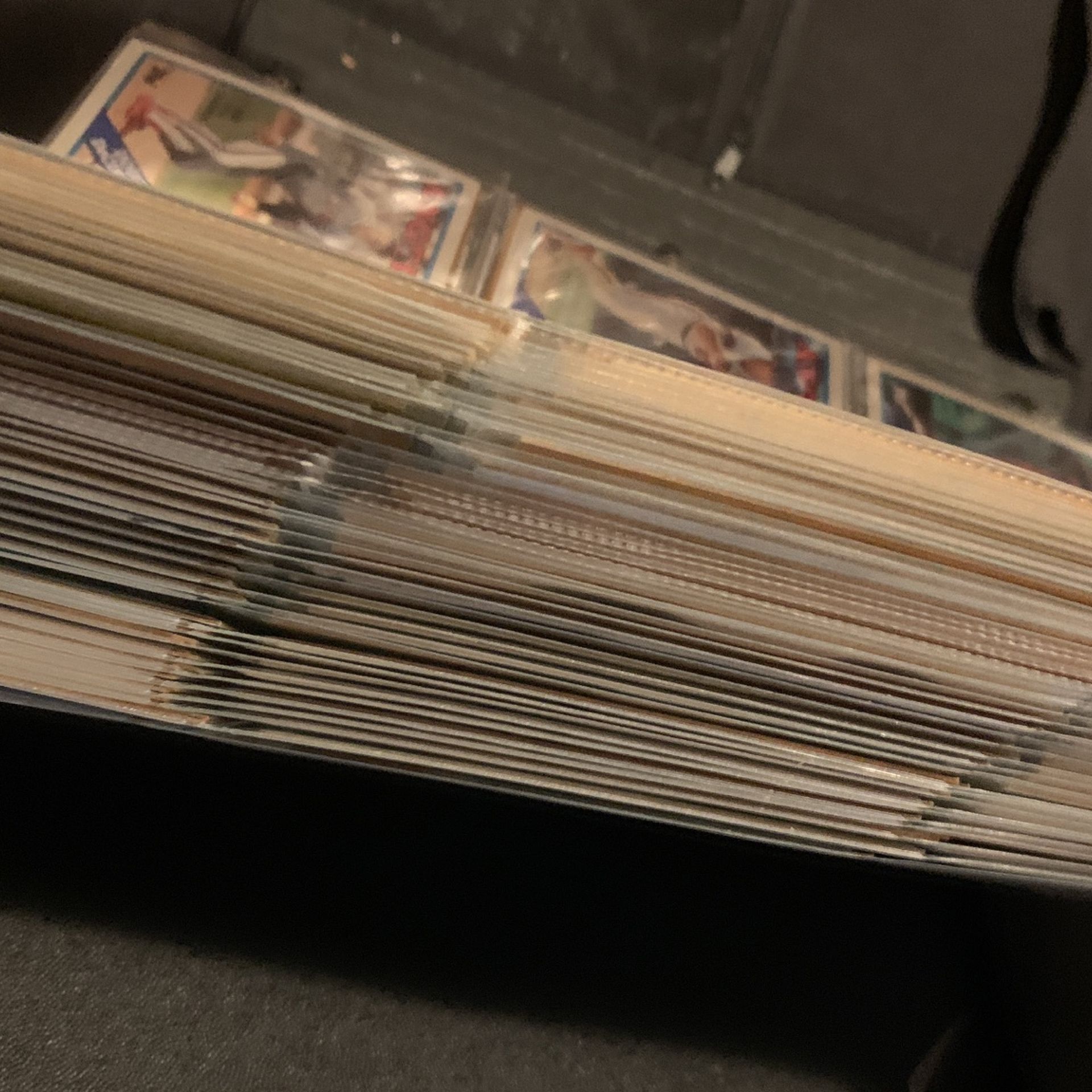 Baseball Card Album With A lot Of Cards