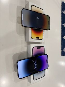 iPhone 14 Pro 512gb unlocked gold and deep purple