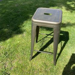 4 Bushman Industrial Bar stools. 