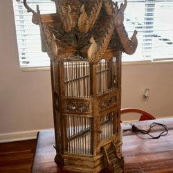 Thaï Bird Cage With Light