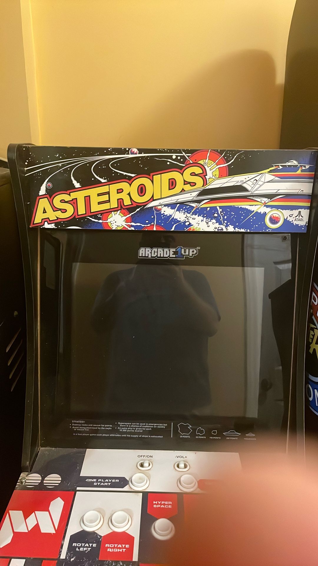 Asteroids Arcade Game