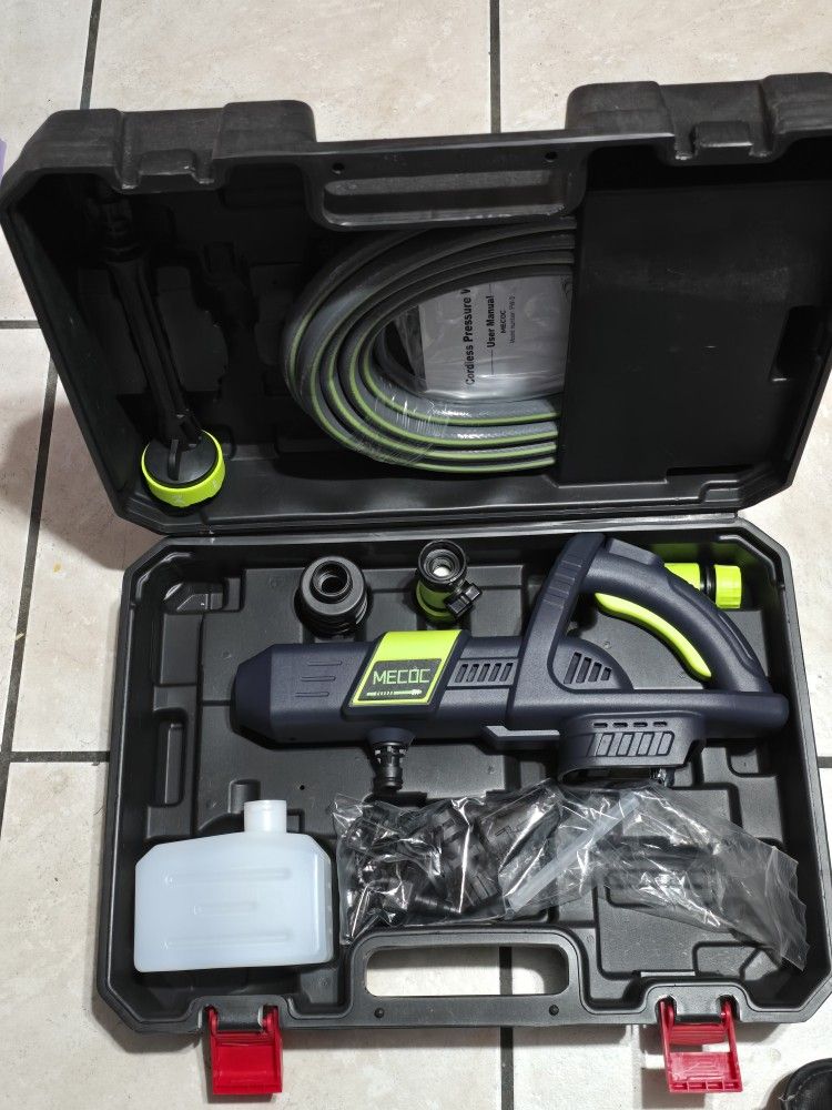 MECOC Cordless Pressure Washer!!!