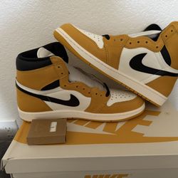 Jordan 1 High (Yellow Ochre)