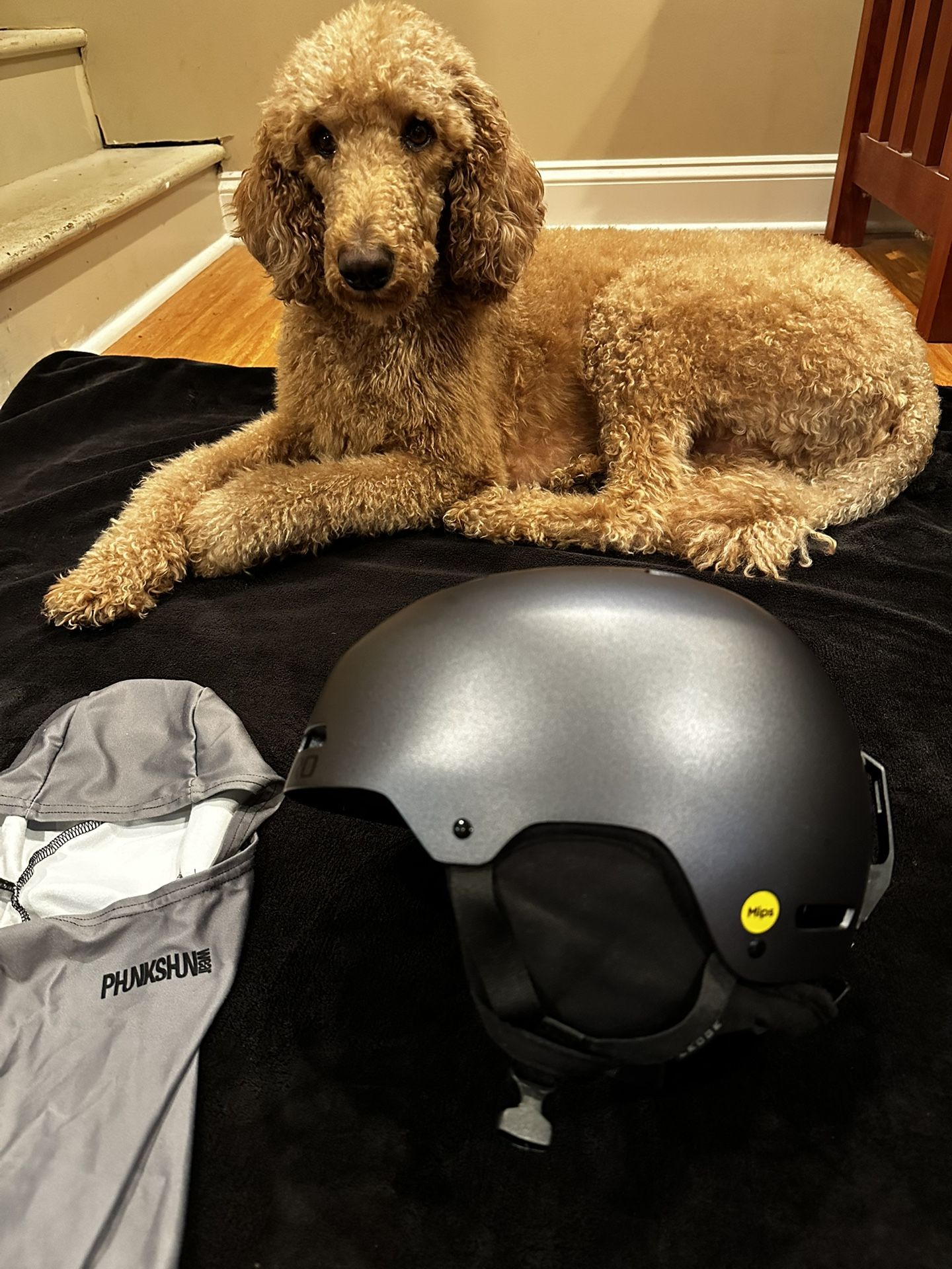 Giro Ledge Ski Helmet And Phunkshun Convertible Balaclava