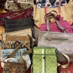 VINTAGE COACH, DOONIE, DESIGNER BAGS 