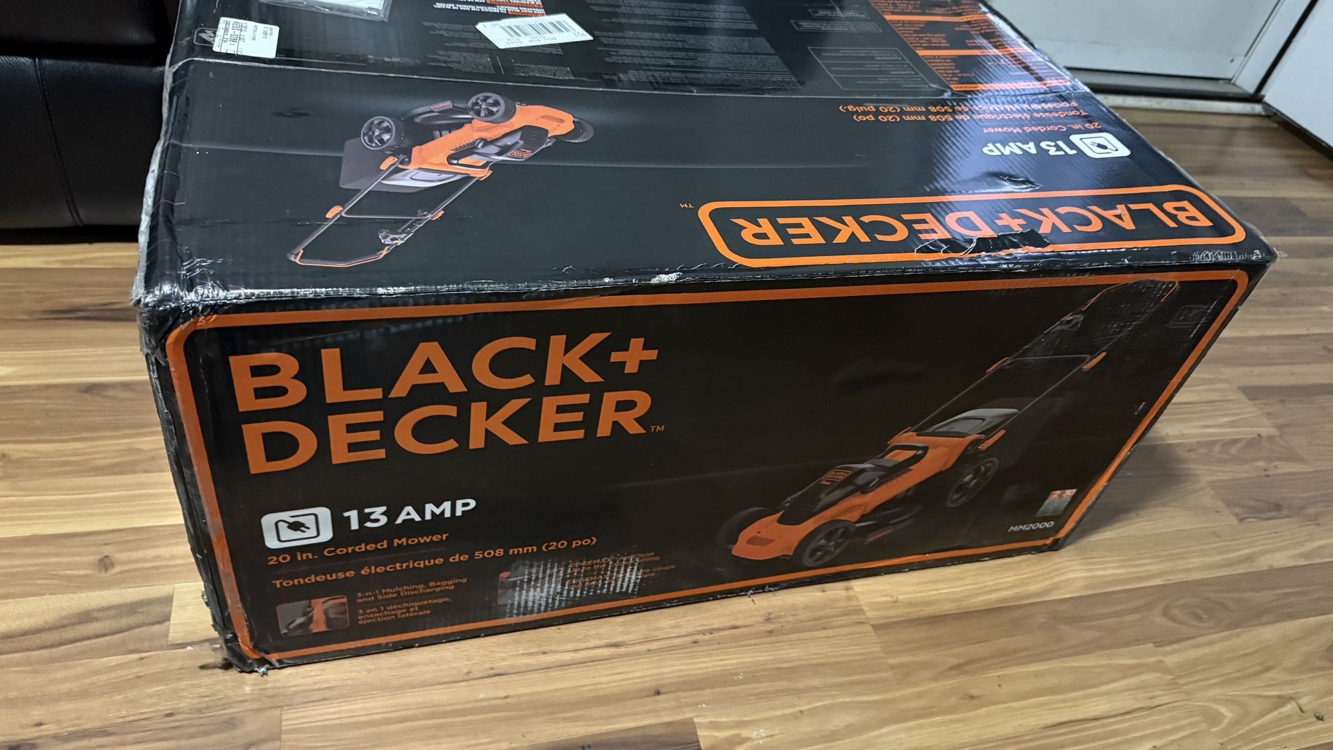 Brand New Black Dacker Mm2000 Lawn Mover
