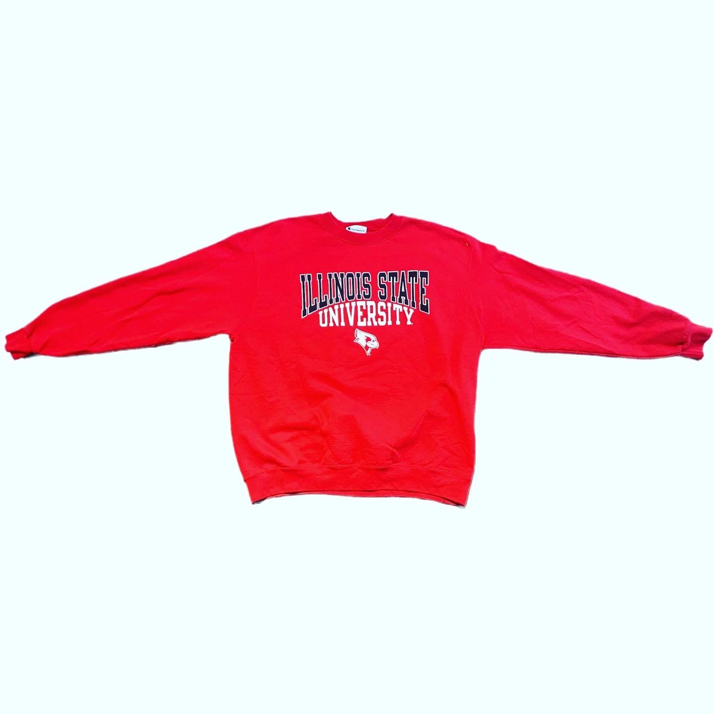Champion Illinois State University スウェット Vintage Champion Illinois State University Red X Large XL