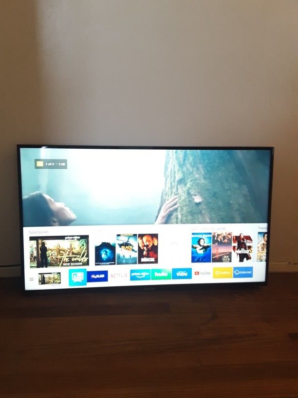 43" SAMSUNG LED SMART 4K ULTRA HDTV, FREE DELIVERY