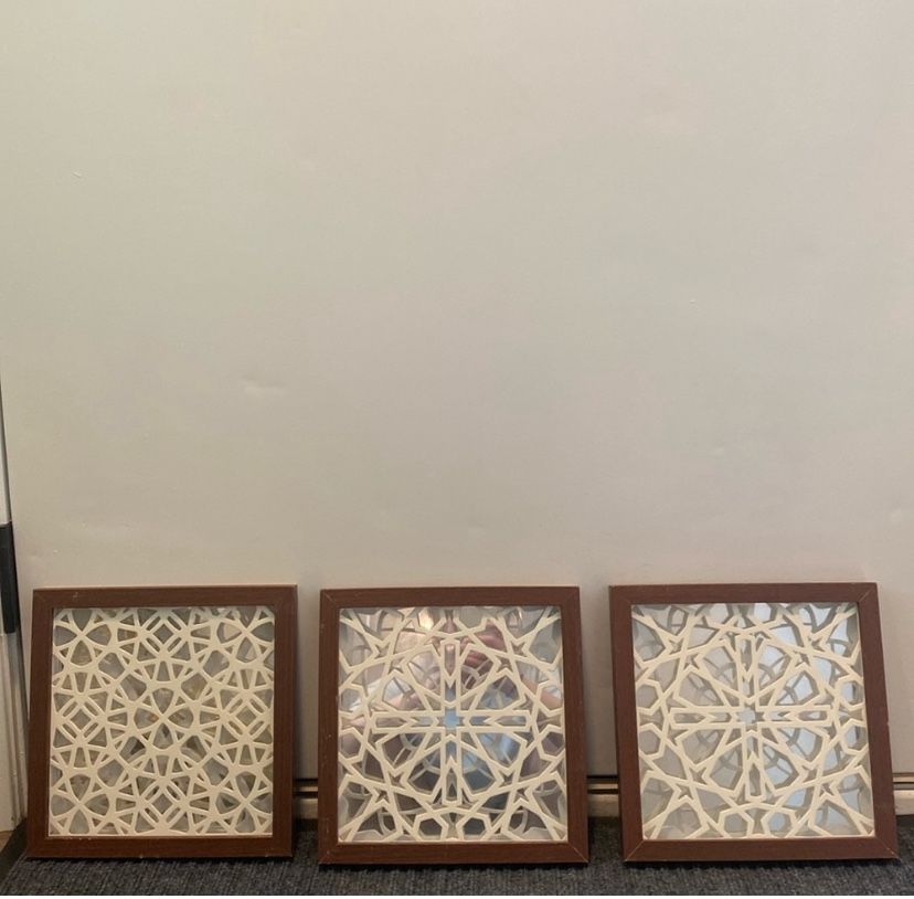Set Of Three Wall Art