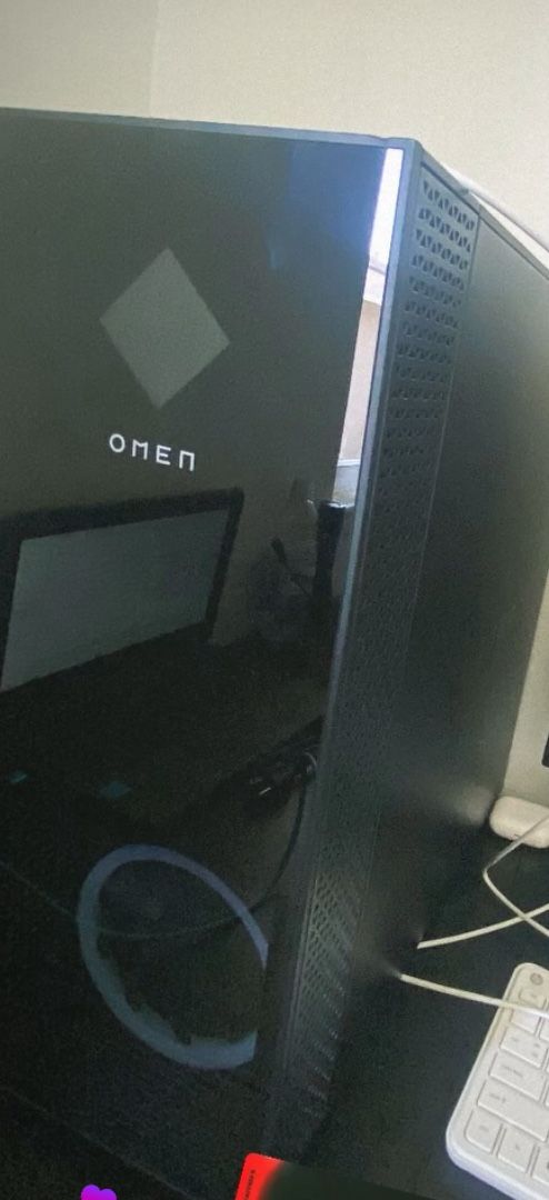 Omen Pc, Black, Lights Up On The Inside,
