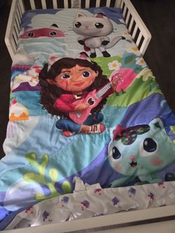 Gabby Dollhouse Bedding Set For Toddler Bed