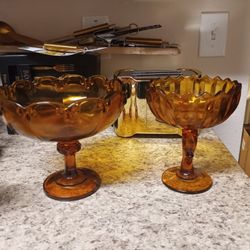 Antique FRUIT & CANDY Pedestal Dishes