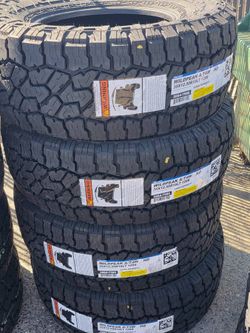 4 New LT 35-12.50-18 Falken Wildpeak AT4 All Terrain Tires LT35 12.50 R18 Tire Load F 12 Ply FREE LOCAL DELIVERY