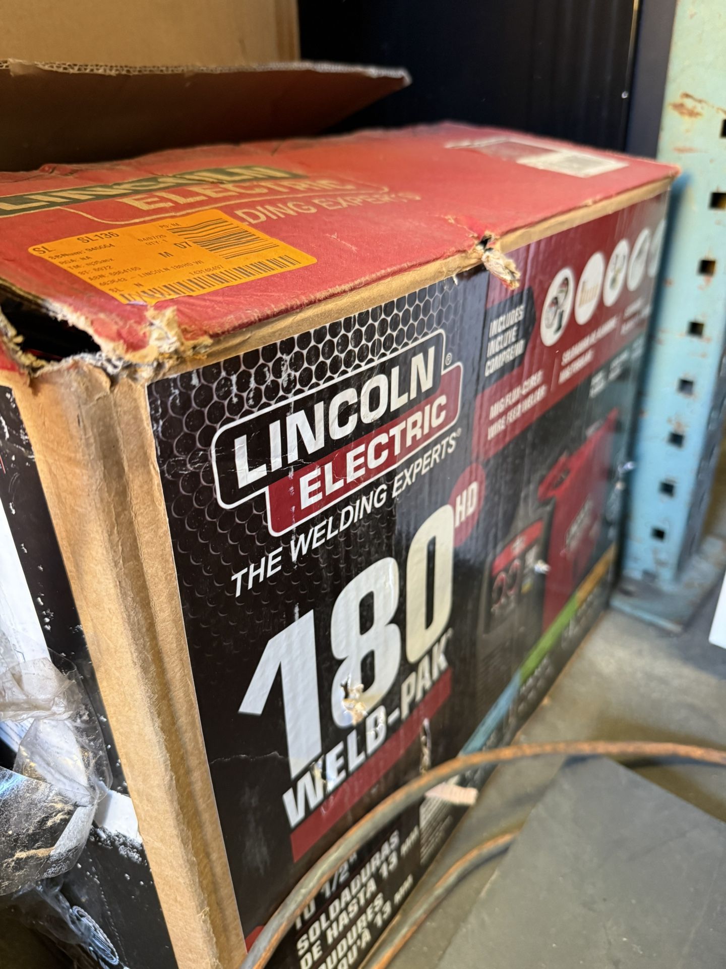 Welding Lincoln 180