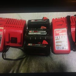 Milwaukee Power Tools And Batteries