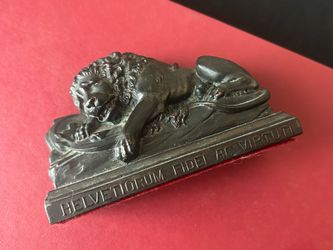 Bronze- Lion of Lucerne