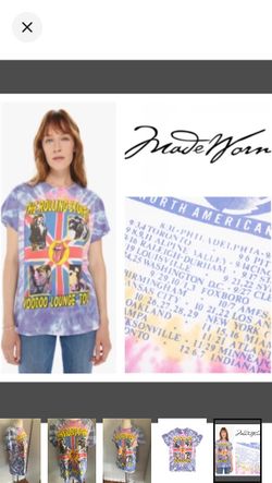 Madeworn The Rolling Stones 1989 Concert Tee (S)