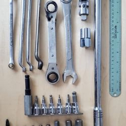 Vintage Williams Socket and Wrench Tools 