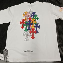Chrome Heart T Shirt Mens Size LARGE