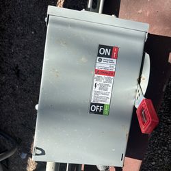 Heavy duty safety switch 30 amp  150 obo