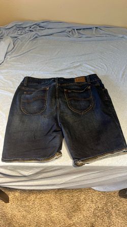 Lee women Dark Wash Denim Shorts