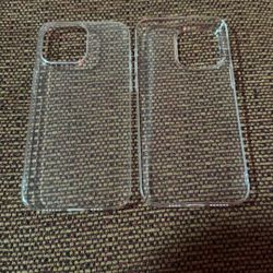 iPhone 15 Pro Max Clear Crystal Cases