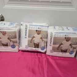 Honest diapers size 2t-3t
