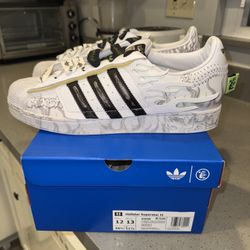 Hellstar Adidas Allstar Shell Toe - Size 12